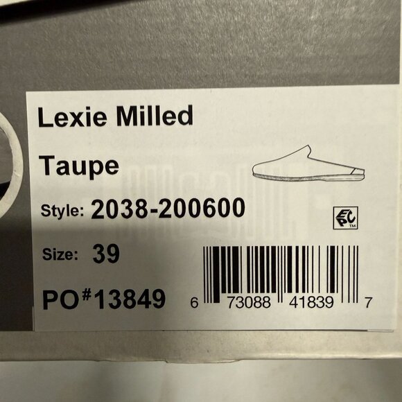 Dansko Lexie Women's Casual Slides Taupe Milled US 8.5 - Picture 4 of 5